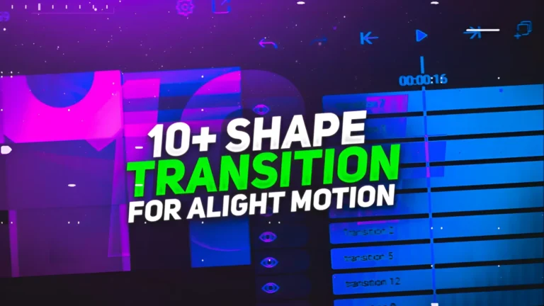 10 Shape Transition Pack