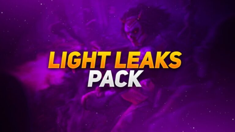 50+ Light Leaks Pack For Designers