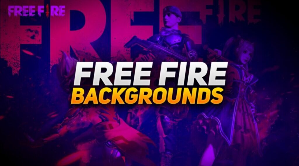 50+ Free Fire Backgrounds Pack
