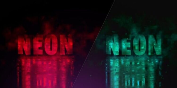 Neon Glitch Kinemaster Intro Template – Free Download