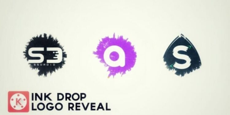 Ink Drop Logo Reveal Kinemaster Intro Template – Free Download