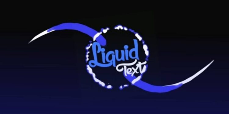 Liquid Text Animation Kinemaster Intro Template – Free Download