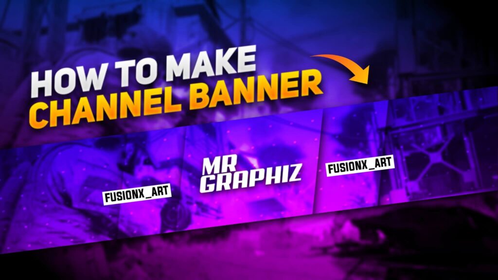 Download the high quality  gaming banner and make the