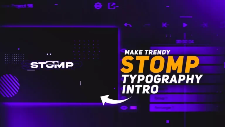 Trendy Stomp Typography Intro Pack