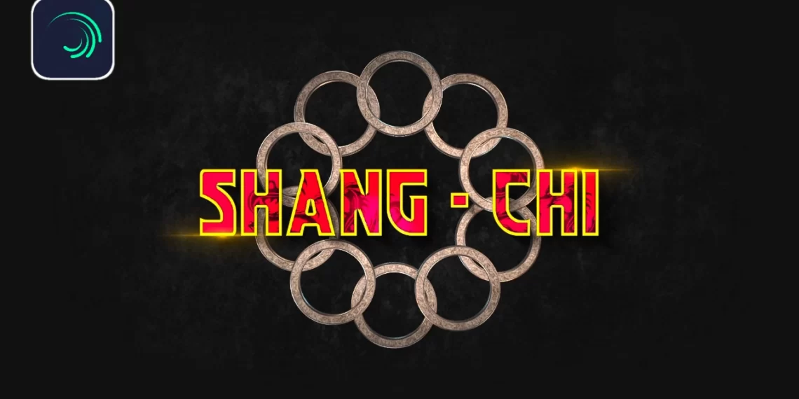 Shang-chi Movie Title Animation Pack
