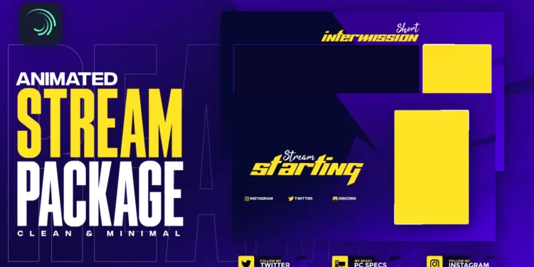 Clean Animated Stream Package
