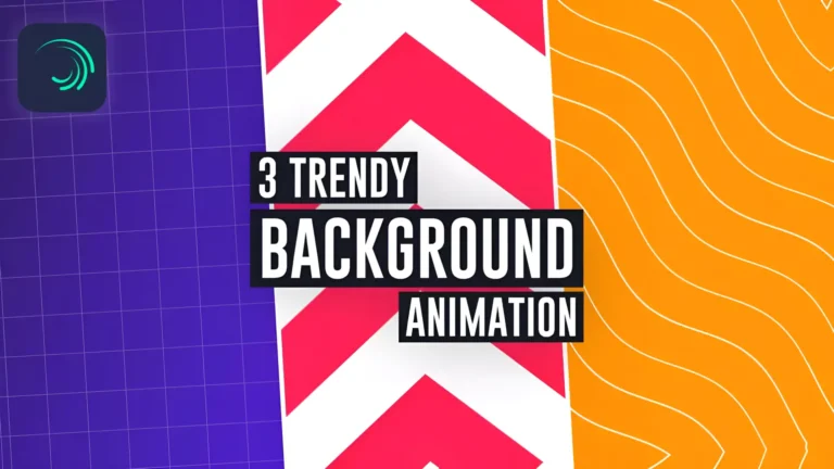 3 Trendy Background Animation