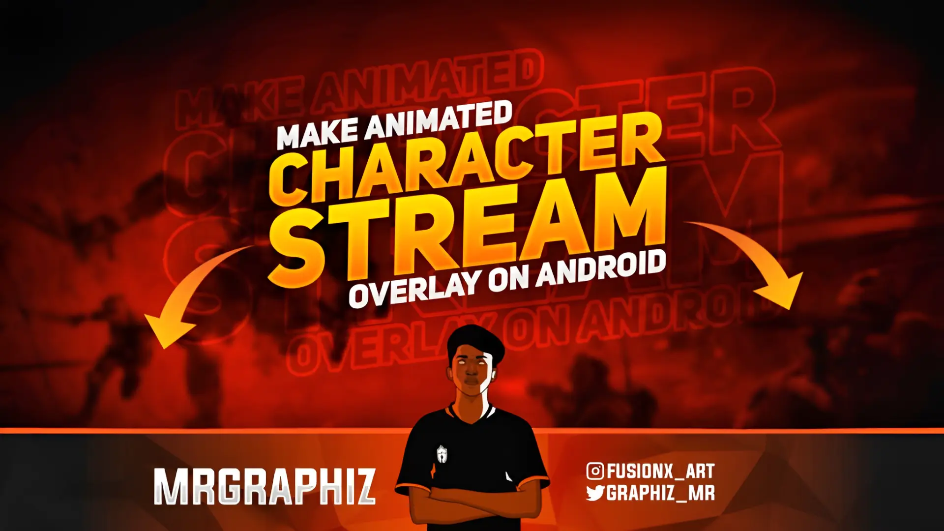 Character stream overlay