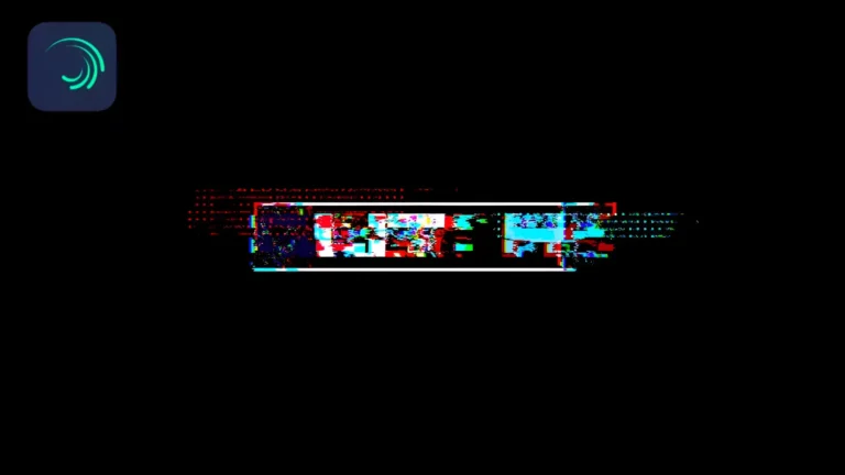 Distorted Glitch Effect