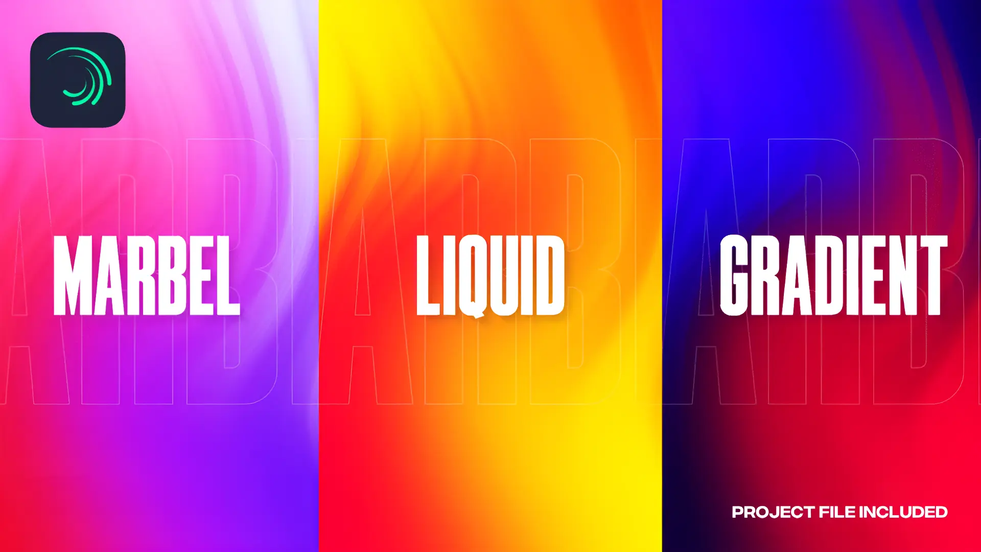 Fluid gradient background