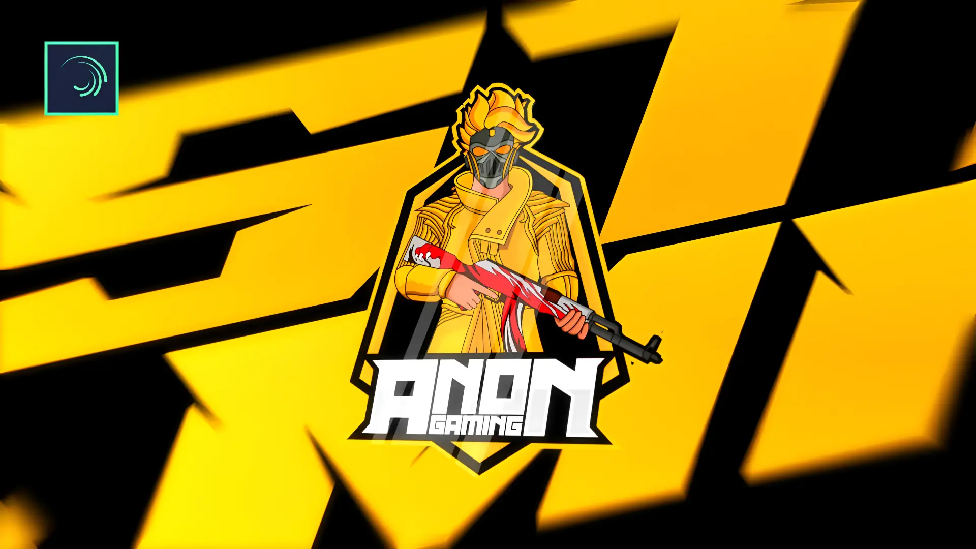 Gaming logo animation template