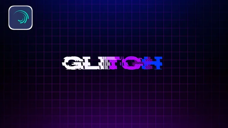 Glitch Text Animation