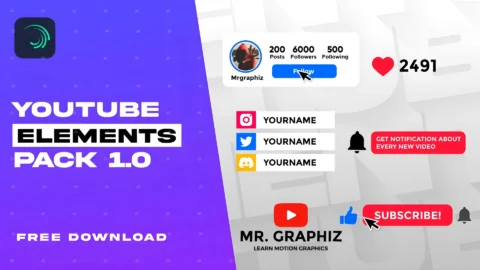 Youtube elements pack